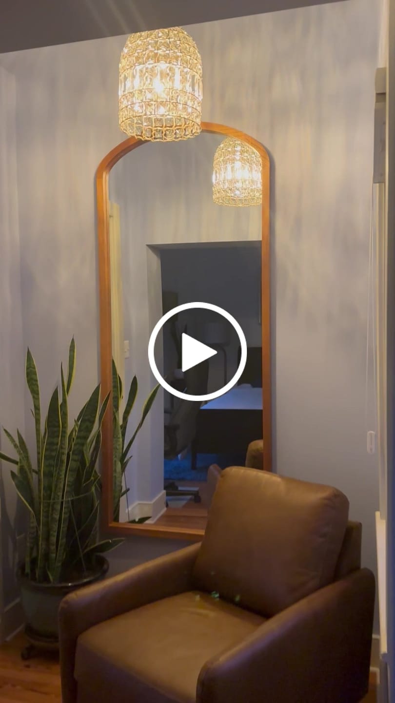 Customer video review of French Antique Brass Crystal Cage Chandelier