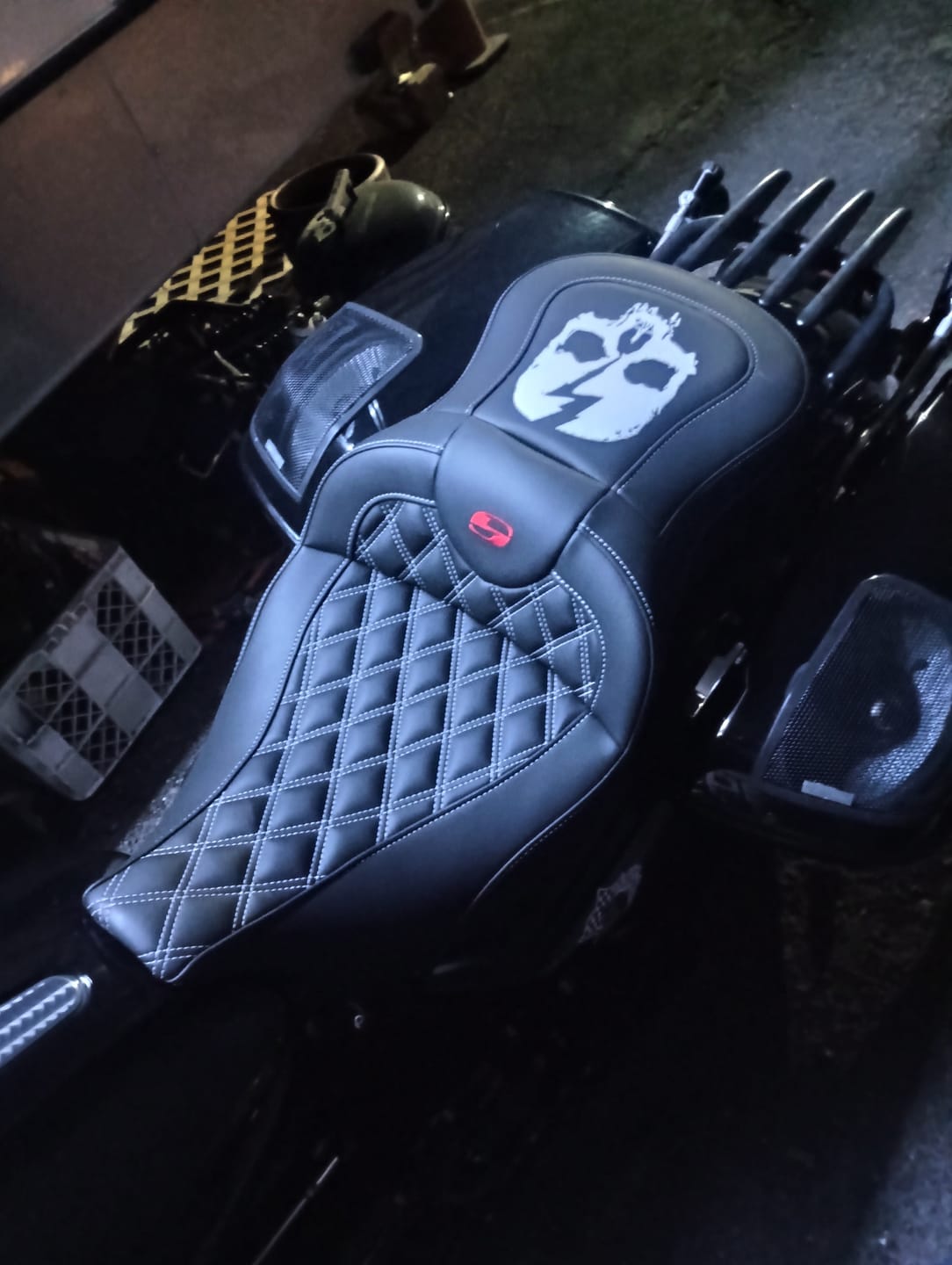 Customer photo review of SADDLEMEN BLACK SECURITY SCREW