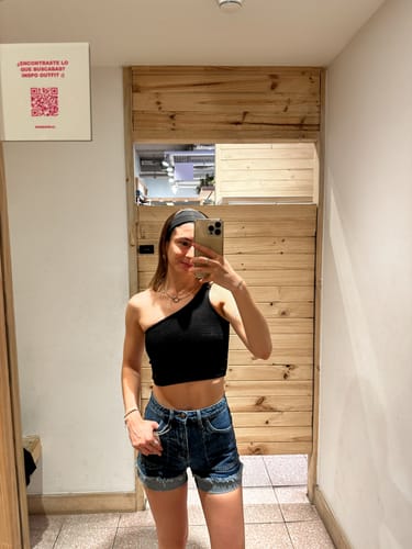 Customer photo review of Short Sun Blue