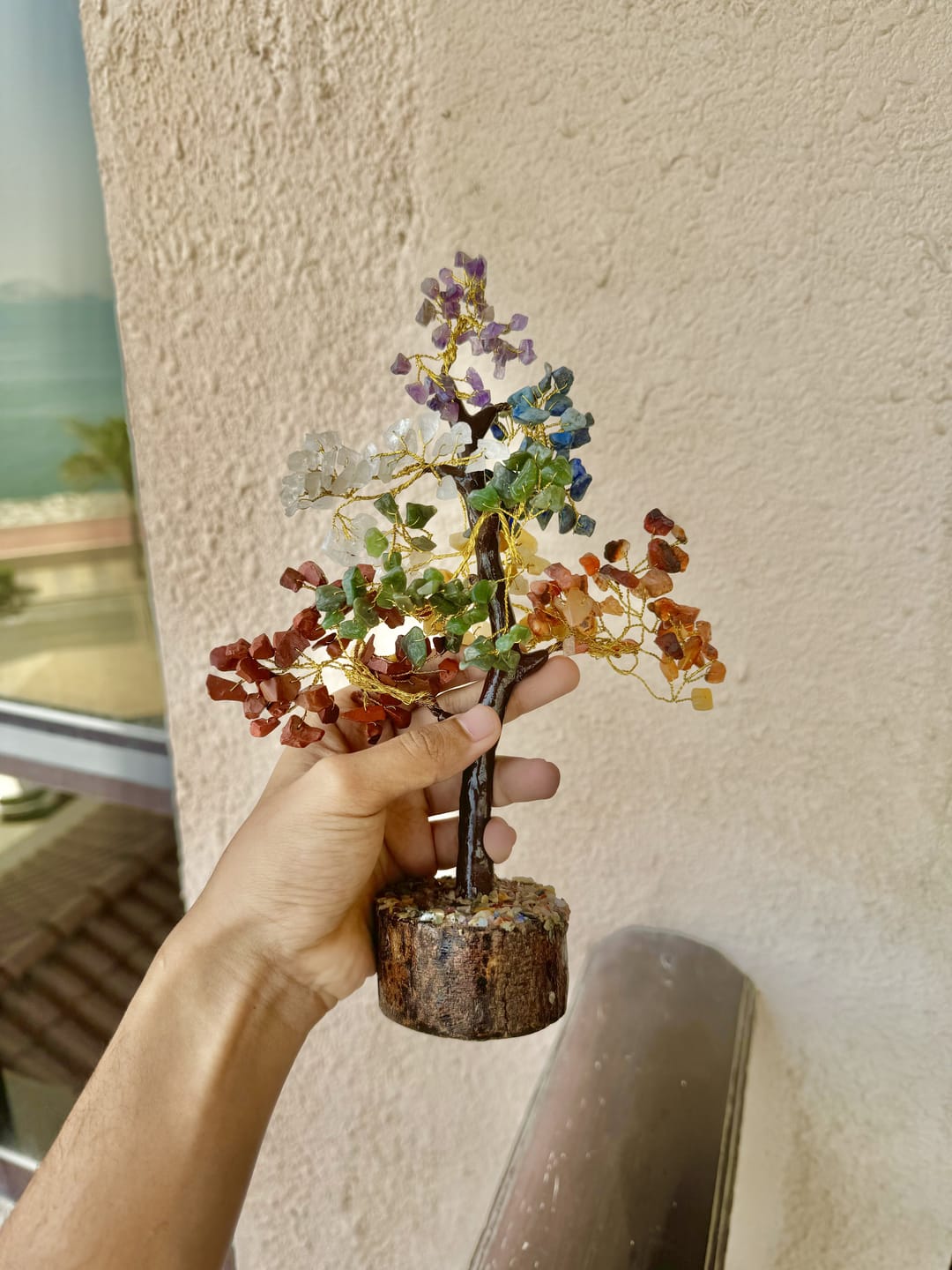 Customer photo review of Seven Chakra Tree
