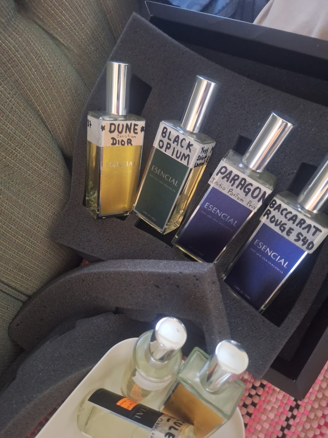 Customer photo review of Set "Premier" 4 Perfumes