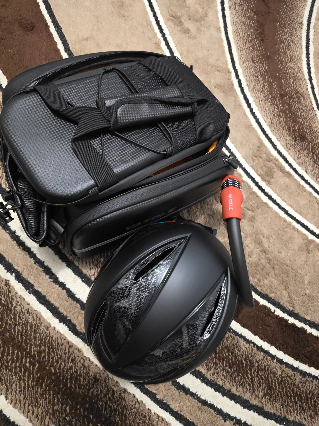 Customer photo review of Bike Accessories Combo