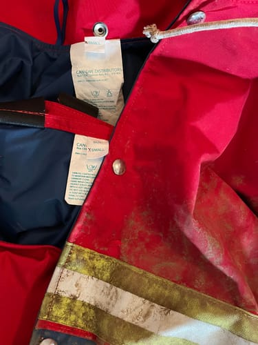 Customer photo review of Hurricane Rain Gear Bundle