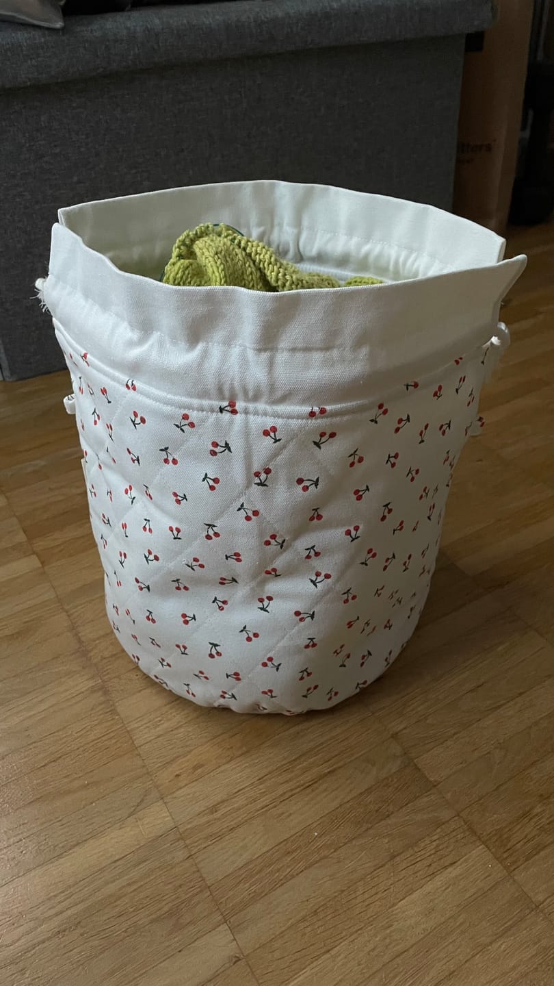 Customer photo review of Cherries Large Project Bag