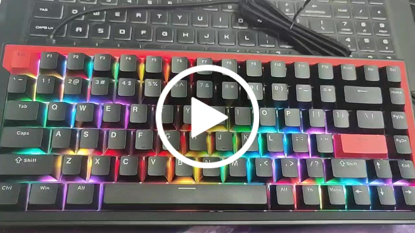 Customer video review of DrunkDeer G75 Wired Actuation Distance Adjustable Magnetic Switch Keyboard