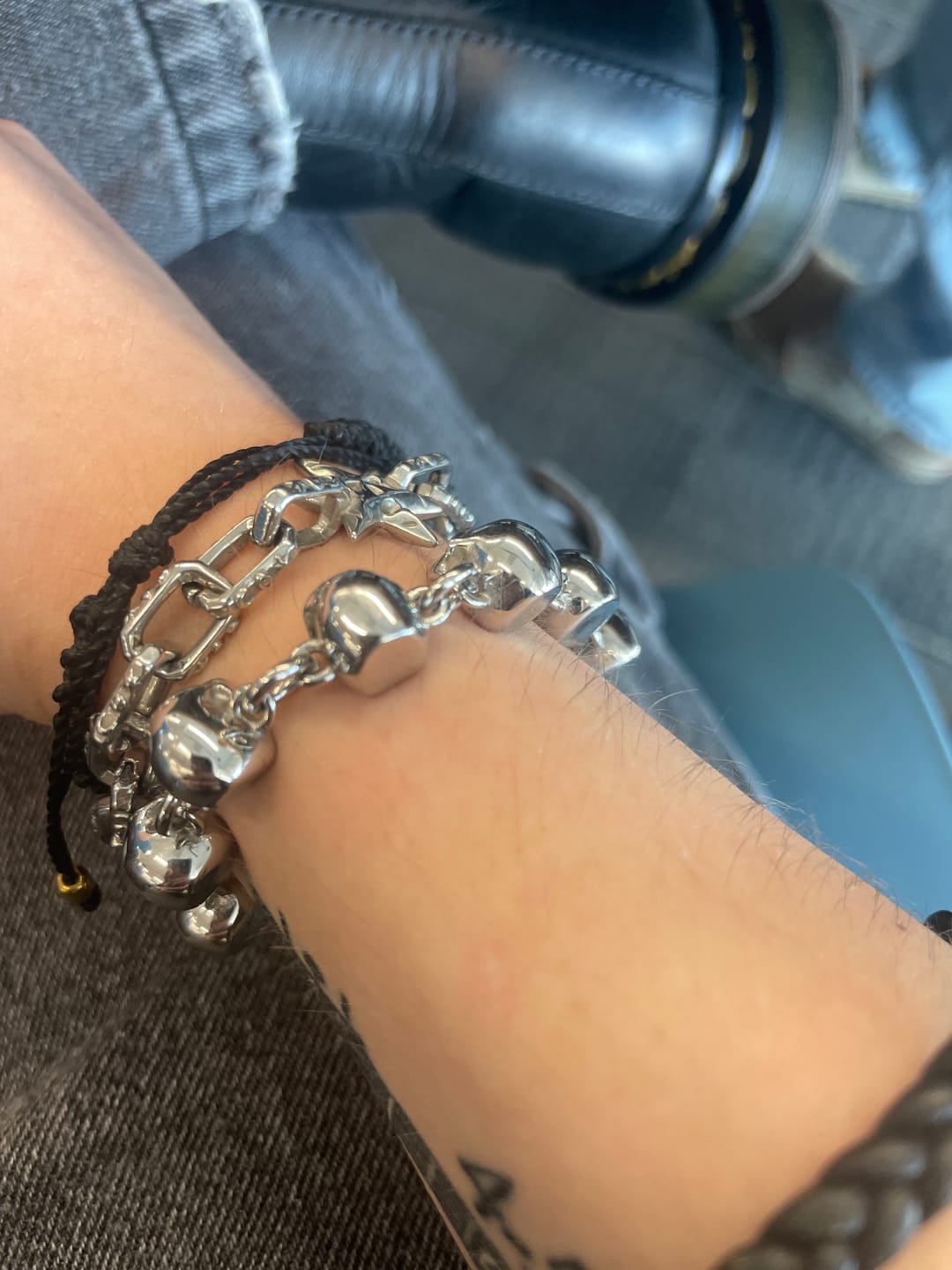 Customer photo review of 10 STAGES OF ADDICTION BRACELET