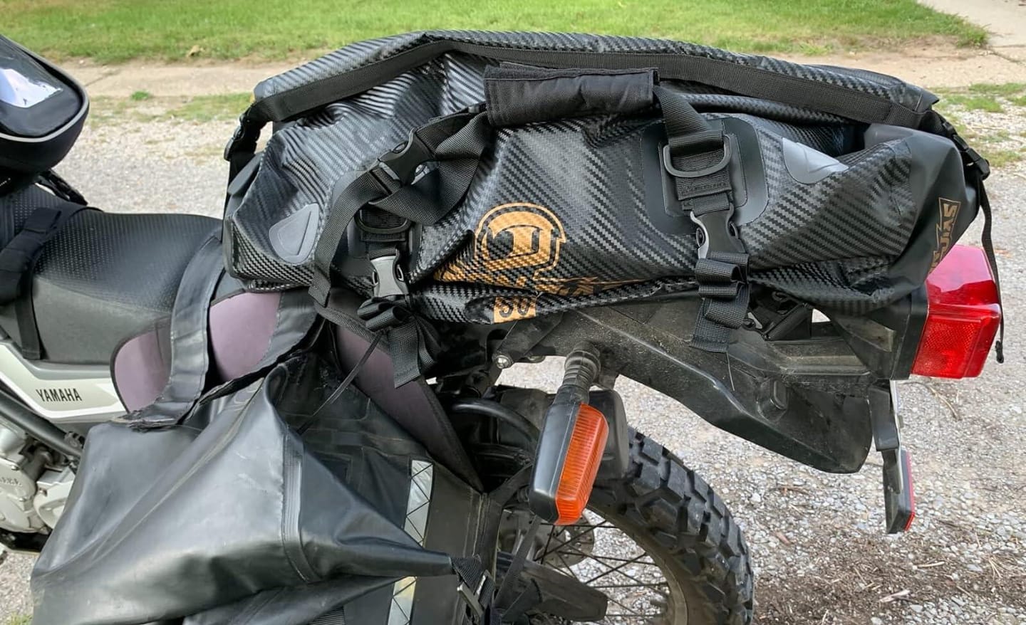 Customer photo review of RIDEIRON Waterproof Large Capacity Motorcycle Travel Dry Bag | BAG007