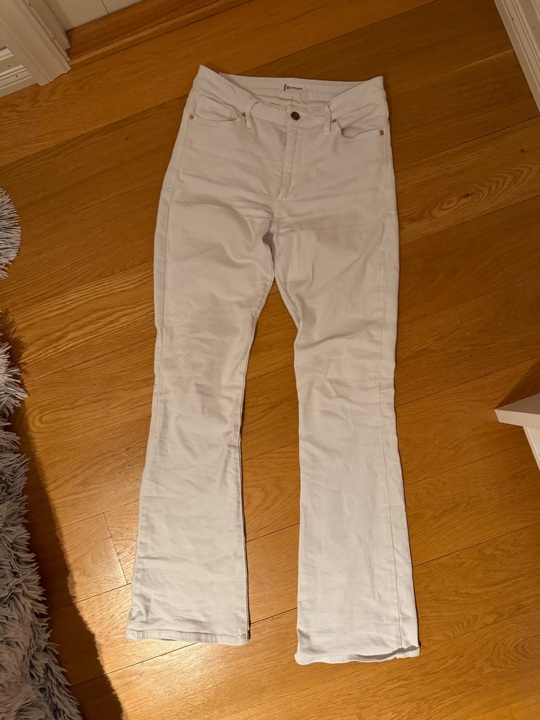 Customer photo review of The Starlet Mid Rise Boot Cut