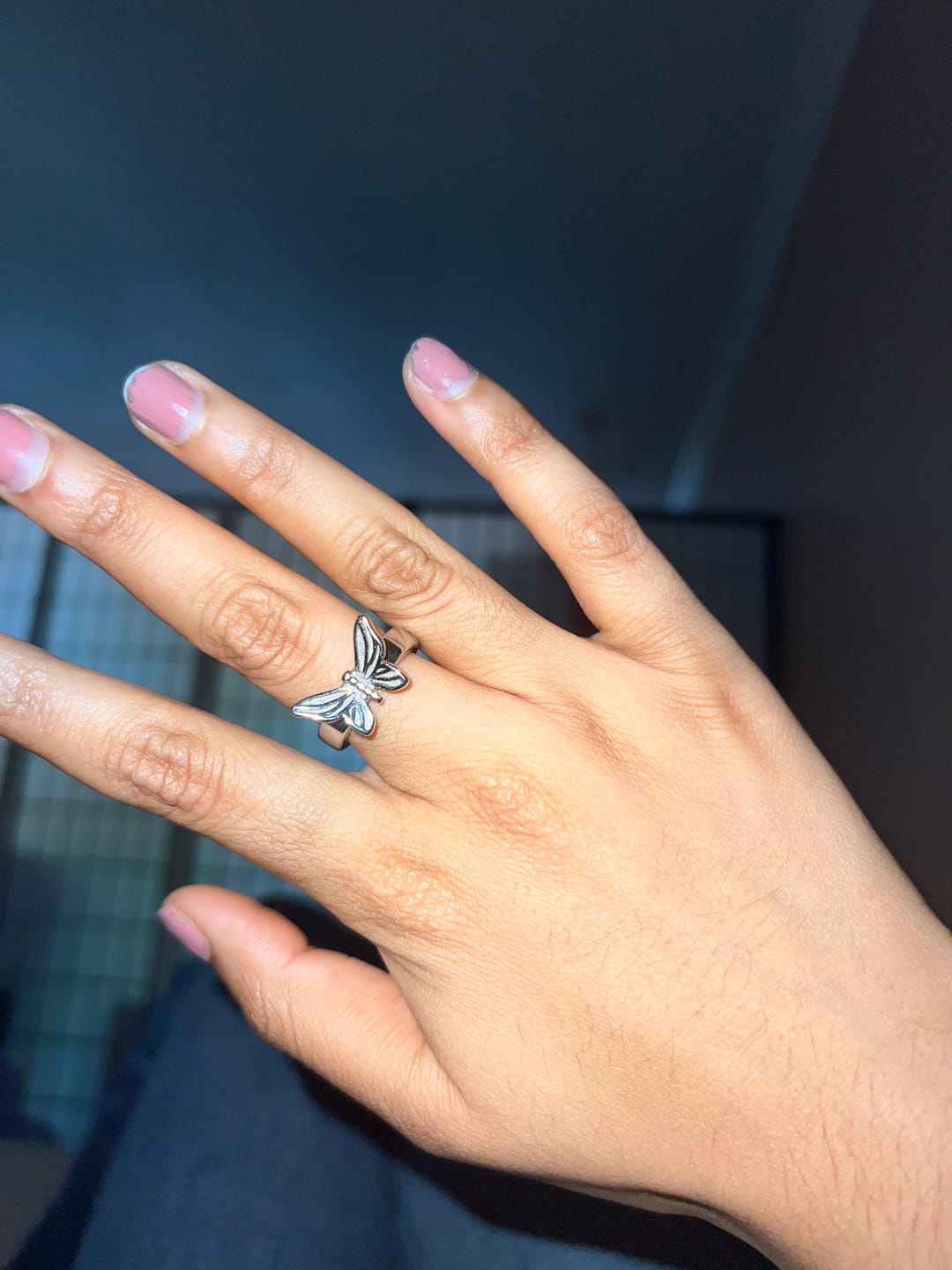 Customer photo review of BUTTERFLY RING