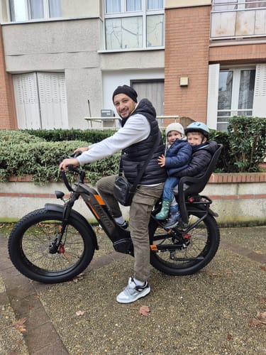 Customer photo review of Lankeleisi MG600 Plus 1000W Bafang Motor 26" Fat Bike All Terrain SUV E-Bike 48V 20Ah Samsung Battery