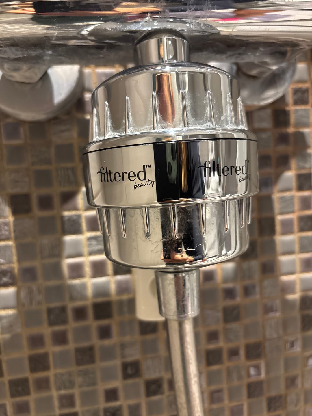 Customer photo review of Shower Purifier Filter Refill