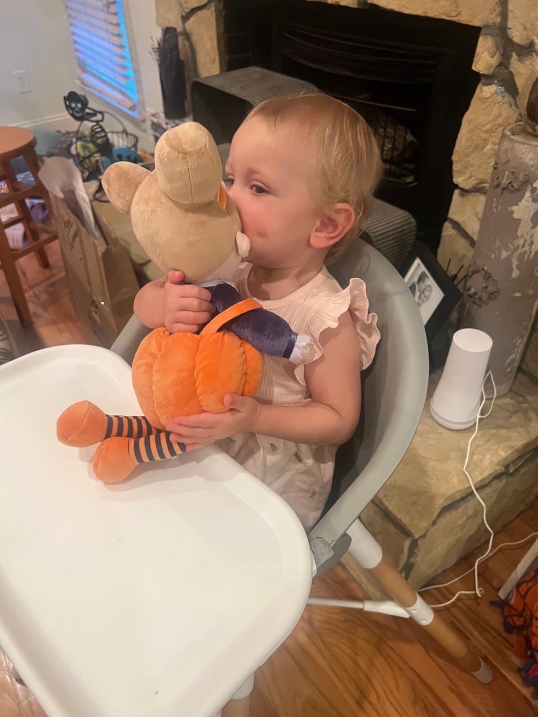 Customer photo review of Personalized Halloween Basket - Limited Edition