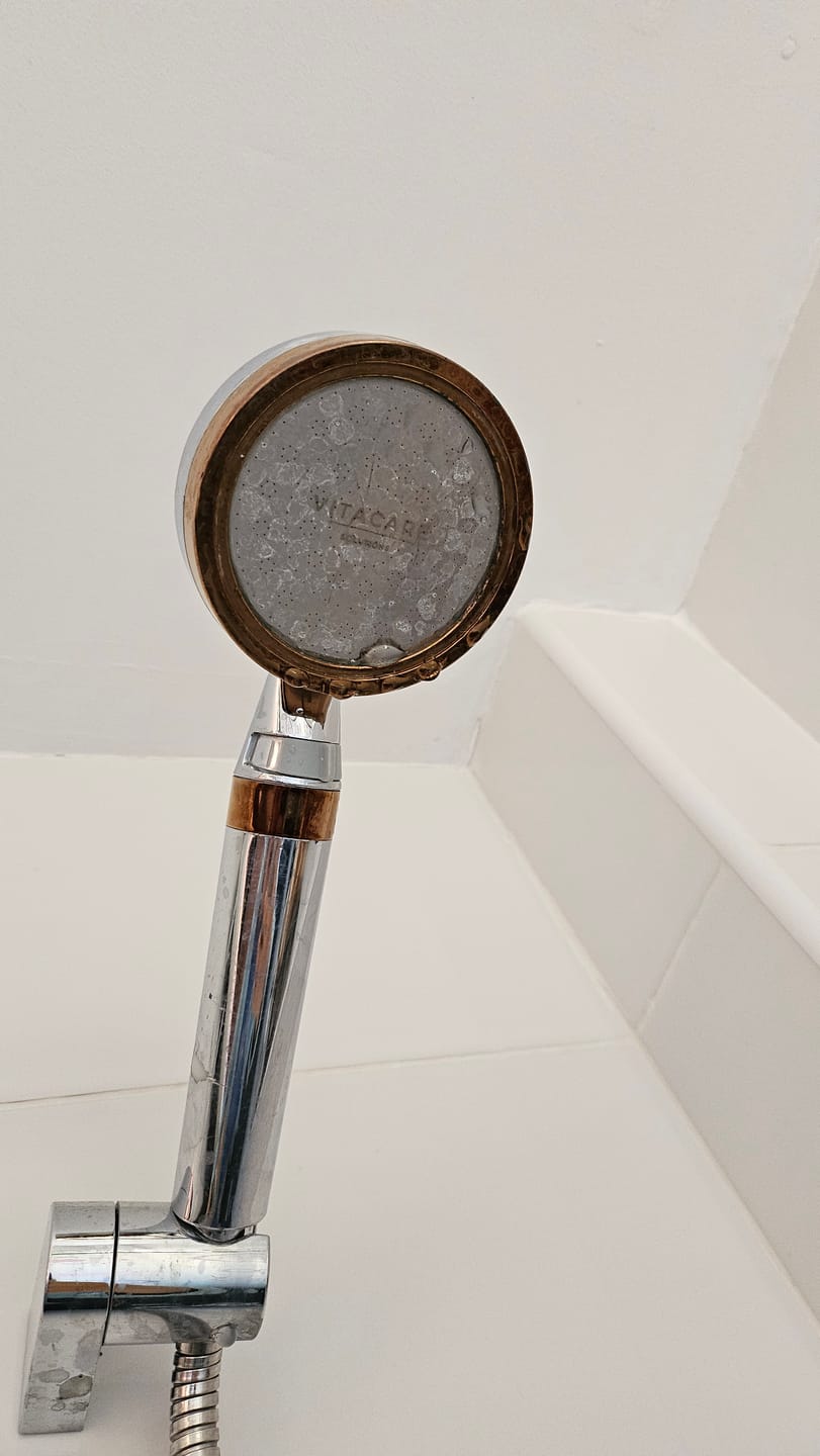 Customer photo review of Filtro de ducha de Vitacare Solutions