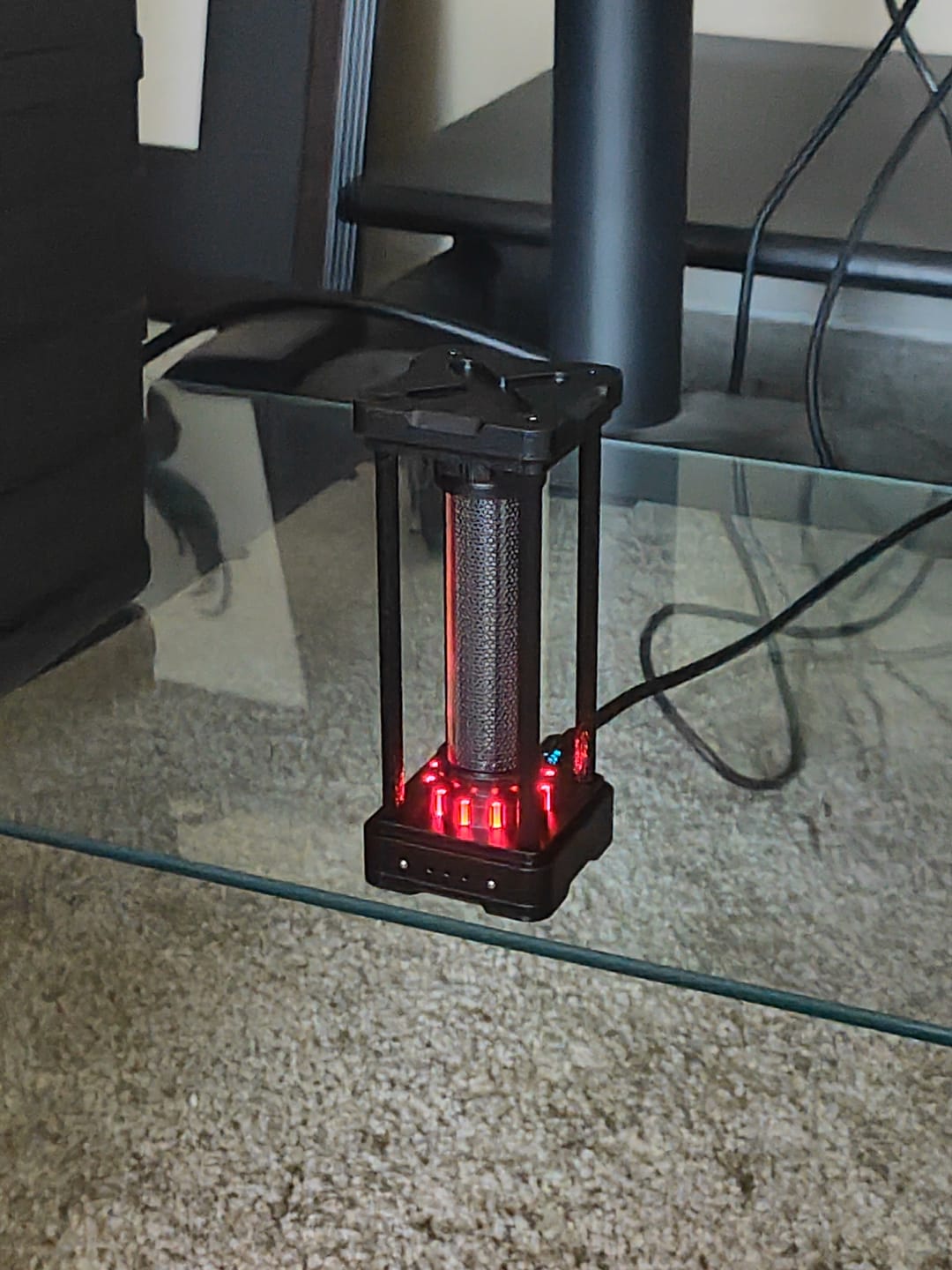 Customer photo review of X-Light | Tritium Tower Atmosphere Lamp - Pre-sale