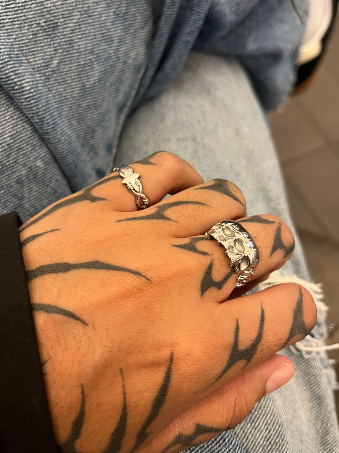 Customer photo review of TRIPLE THREAT RING