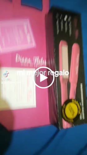 Customer video review of Plancha INFRARED Titanio Profesional Quality Diana Fletes