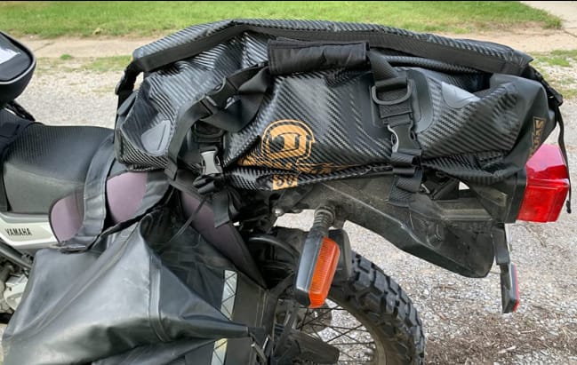 Customer photo review of RIDEIRON Waterproof Large Capacity Motorcycle Travel Dry Bag | BAG007