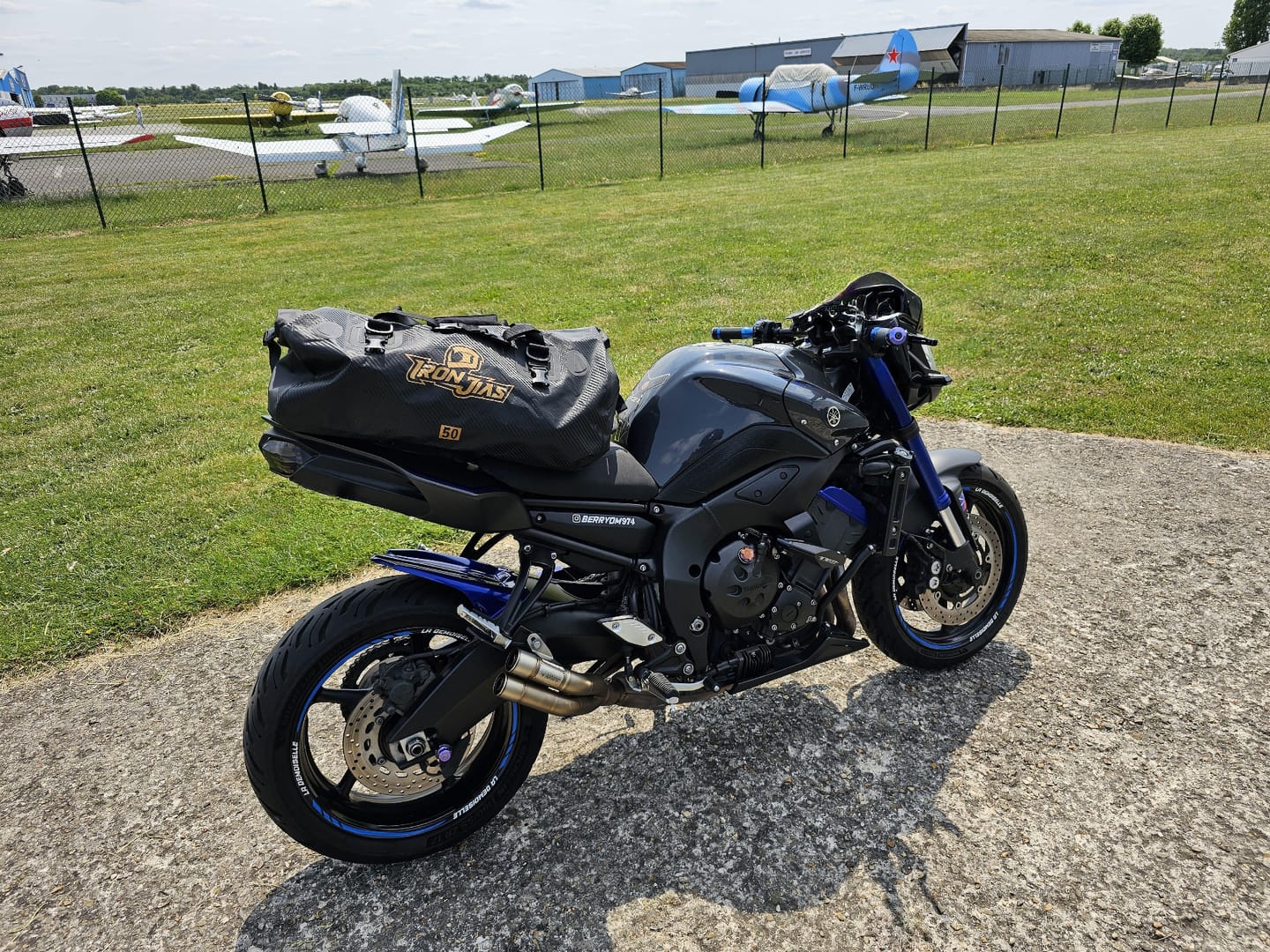 Customer photo review of RIDEIRON Waterproof Large Capacity Motorcycle Travel Dry Bag | BAG007