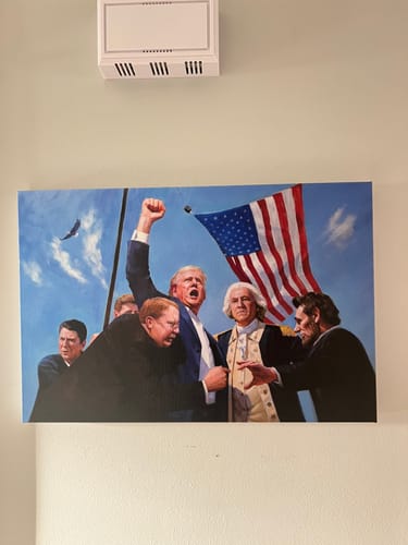 Customer photo review of United We Stand - Print