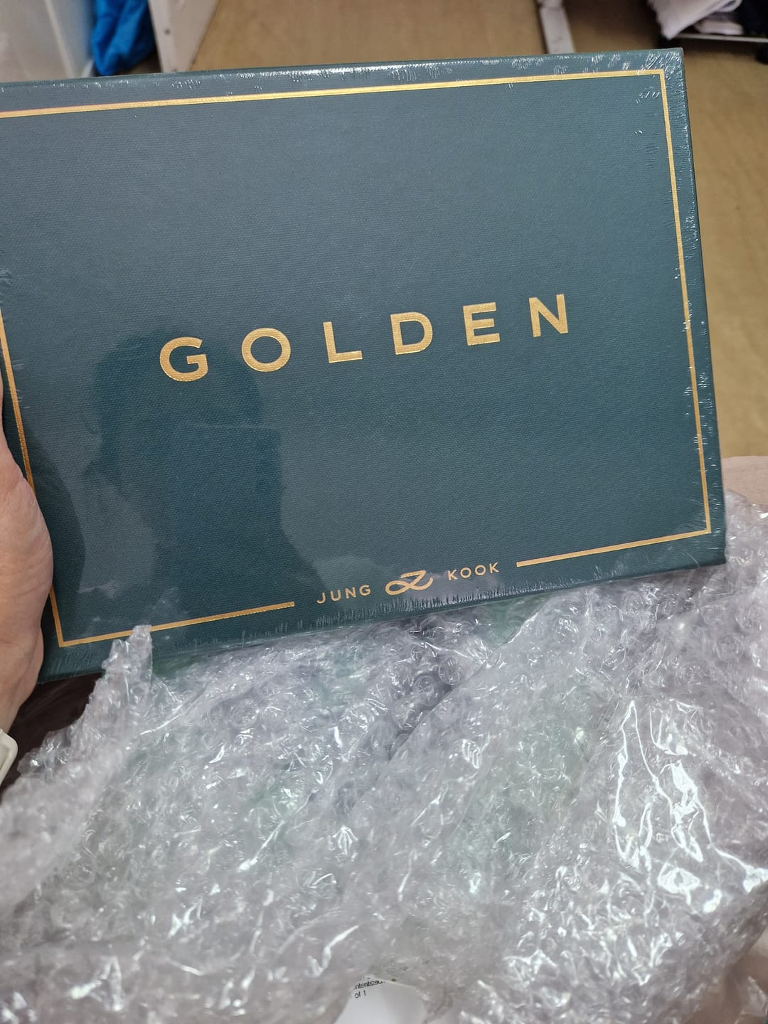 Customer photo review of BTS JUNGKOOK - GOLDEN 1ST SOLO ALBUM