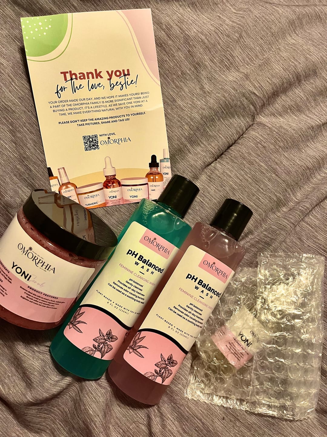 Customer photo review of Yoni Scrub