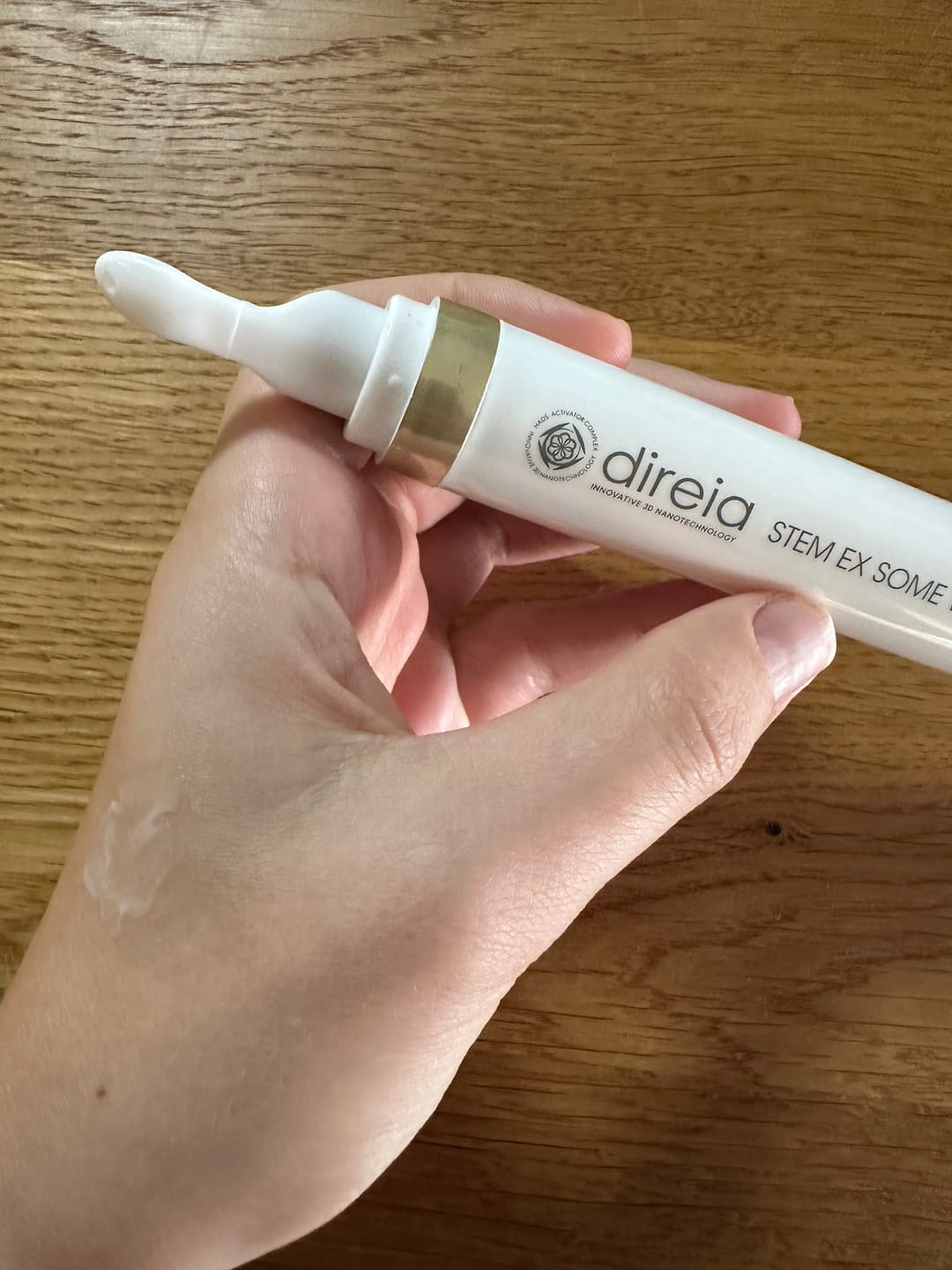 Customer photo review of Direia Stem Ex Some White Cream - Whitening Peptide Cream