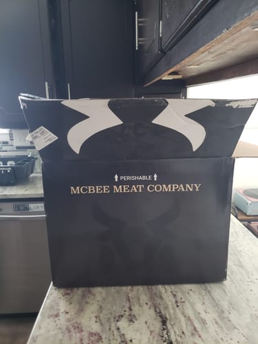 Customer photo review of Premier Steak Box