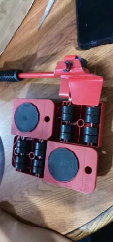 Customer photo review of Kit Elevador de Muebles
