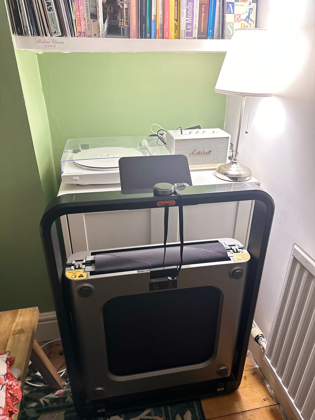 Customer photo review of ⚡WalkingPad X21 Double-Fold Treadmill 7.5 MPH 240 lbs For UK
