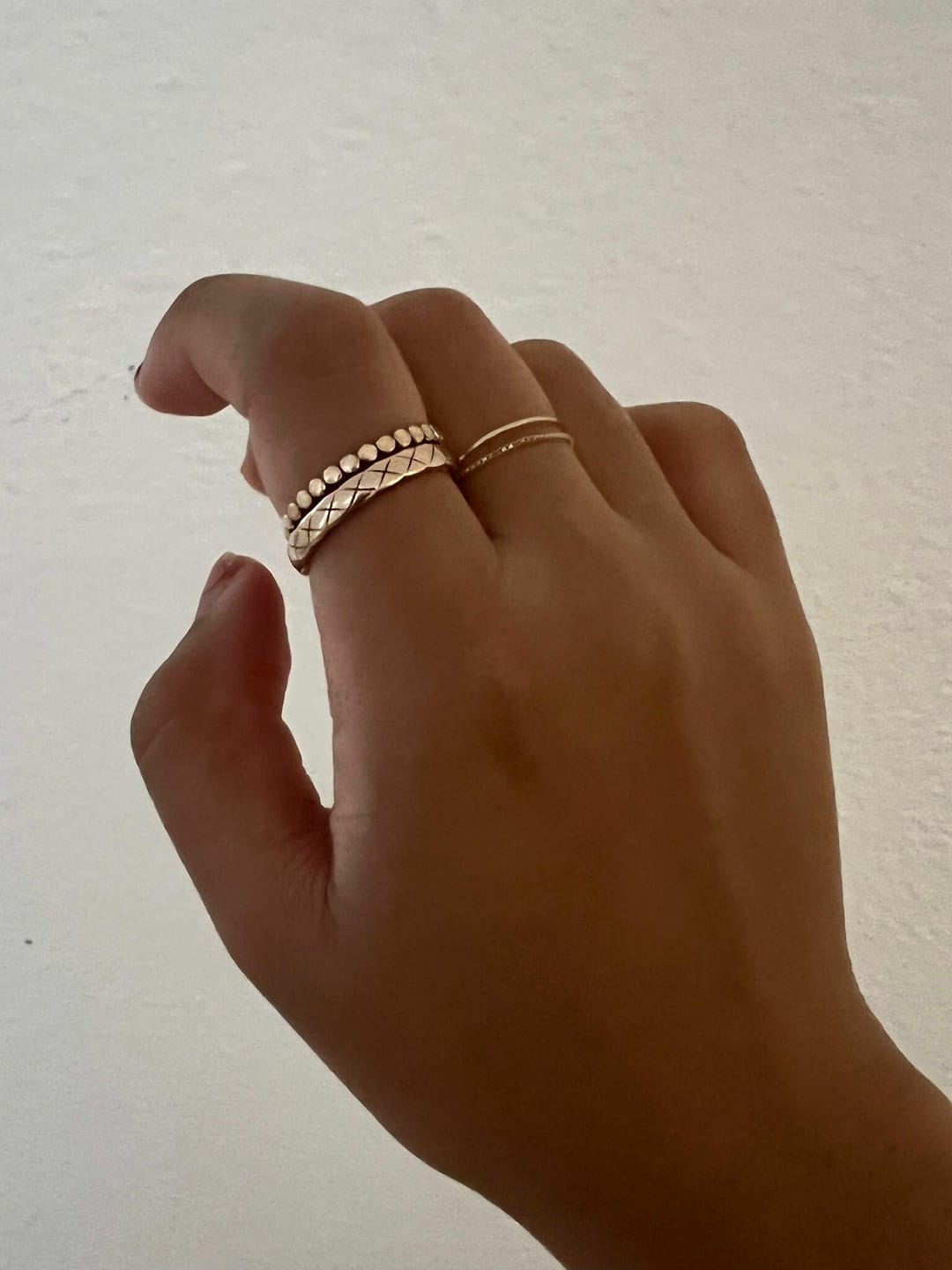 Customer photo review of Dot Philosophy Ring