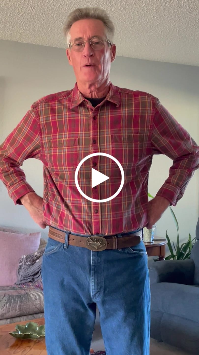 Customer video review of Brown Arrow Patterned 100% Real Distressed Leather Belt