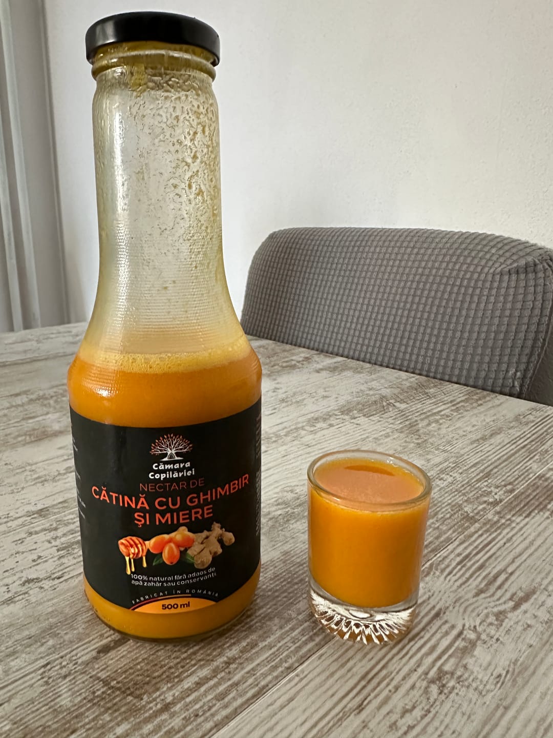 Customer photo review of Nectar de Cătină cu Miere și Ghimbir - 500ml