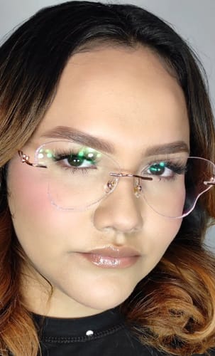 Customer photo review of Melissa Eyeglasses