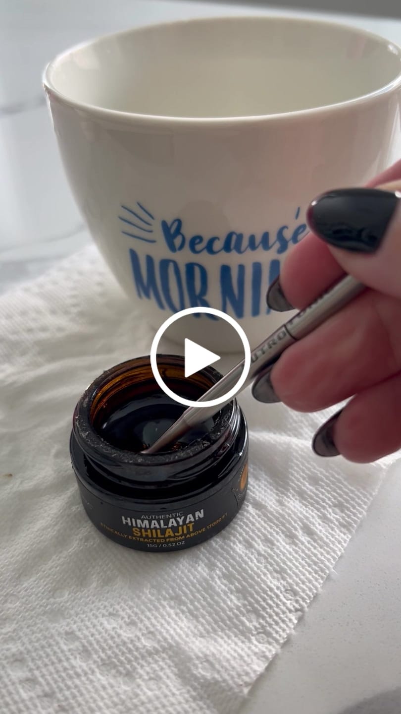 Customer video review of Authentic Himalayan Shilajit® 60 Days Sun Dried Organic Resin