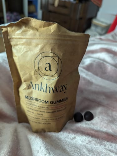 Customer photo review of Mushroom Gummies