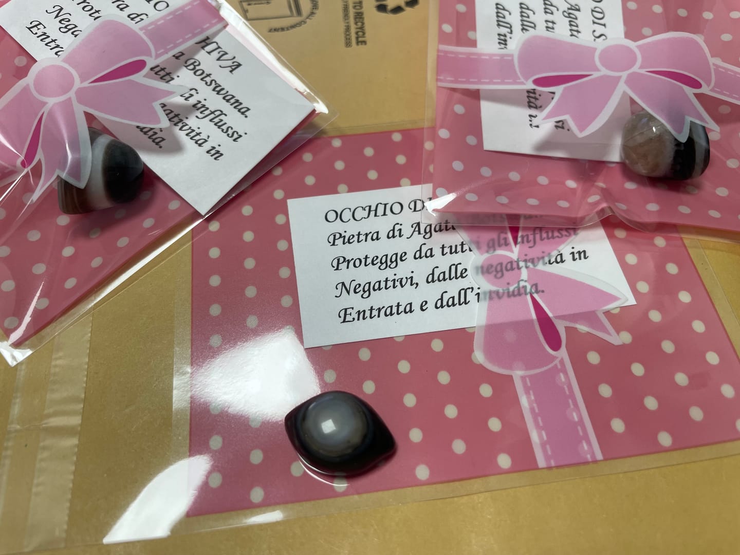 Customer photo review of Occhio di Shiva per la Protezione - Agata