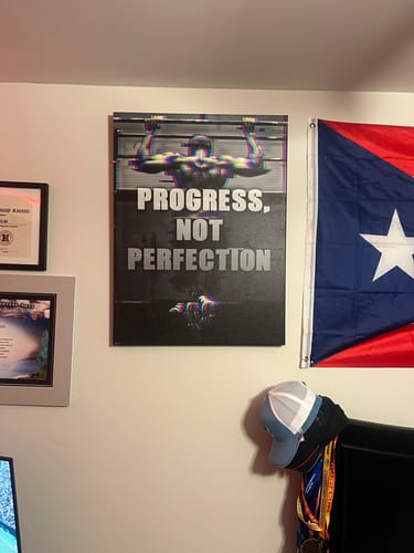 Customer photo review of Progress, Not Perfection
