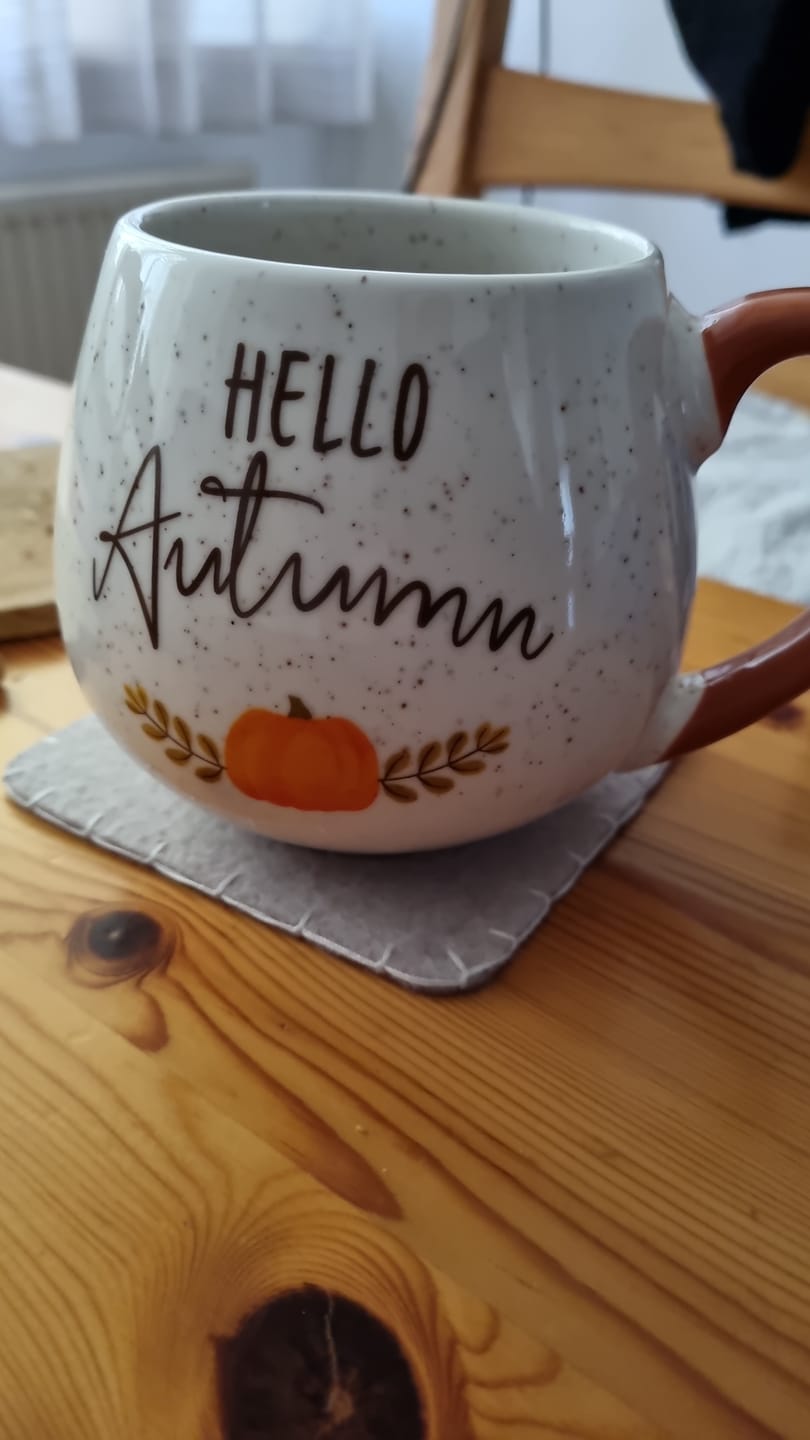 Customer photo review of Herbst-Tasse – Keramiktasse mit Herbstmotiv