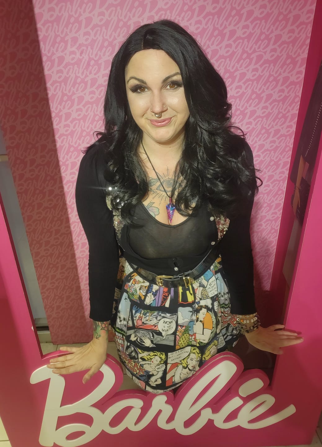 Customer photo review of Shake N Go Freetress Equal Synthetic 5" Lace Part Wig - VALENTINO