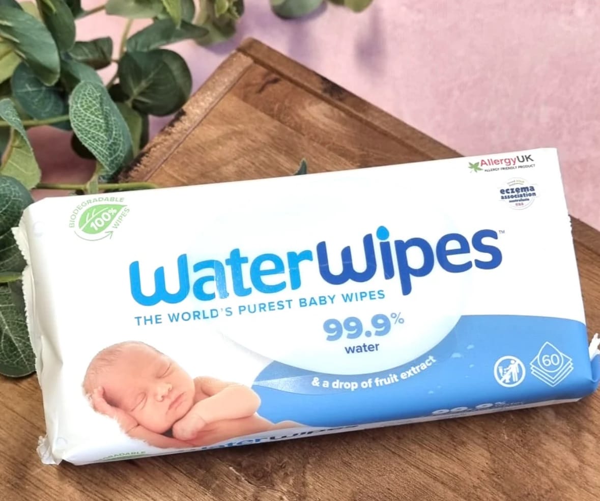 Customer photo review of Water Wipes for Newborns The World Purest - Packs of 60's / 240's / 720's