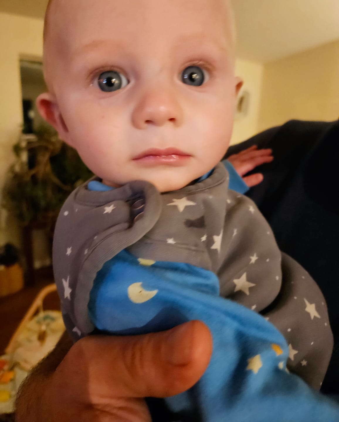 Customer photo review of Dawn Organic Zip Babygrow