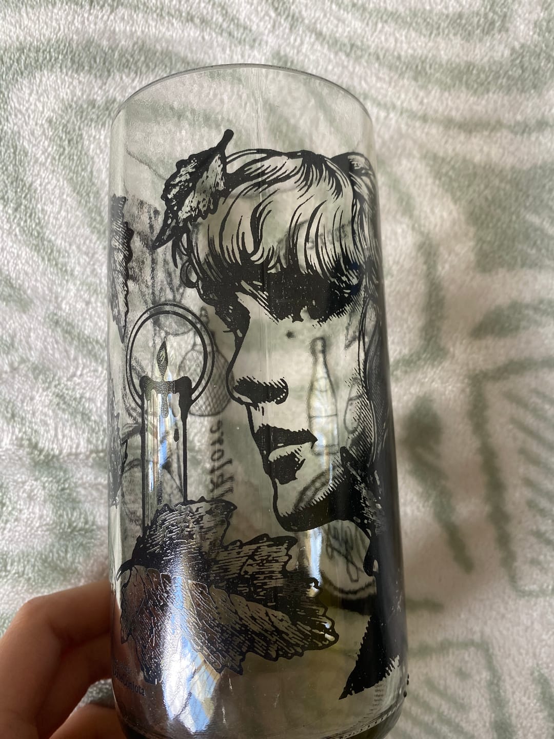 Customer photo review of Vaso Era V Green Glass (Taylor's Version) Color Transparente 500ml