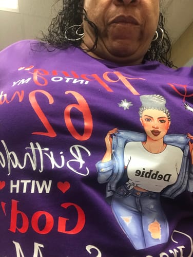 Customer photo review of 62nd Birthday With God's Grace & Mercy