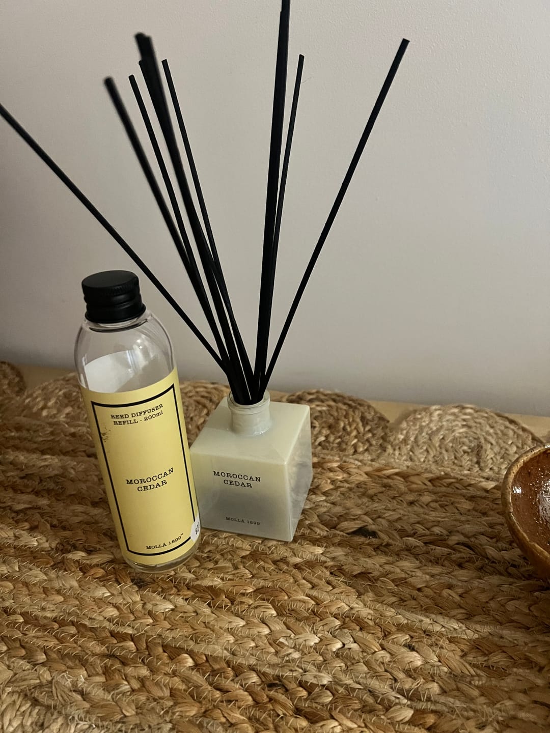 Customer photo review of Cereria Molla Premium Reed Diffuser Refill 200ml