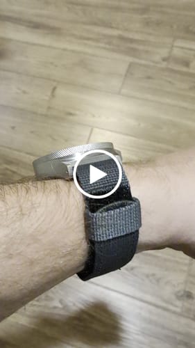 Customer video review of Glomar Explorer - Hook And Loop Watch Strap