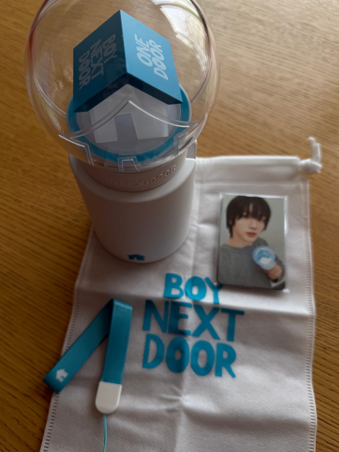 Customer photo review of BOYNEXTDOOR - OFFICIAL LIGHT STICK SET