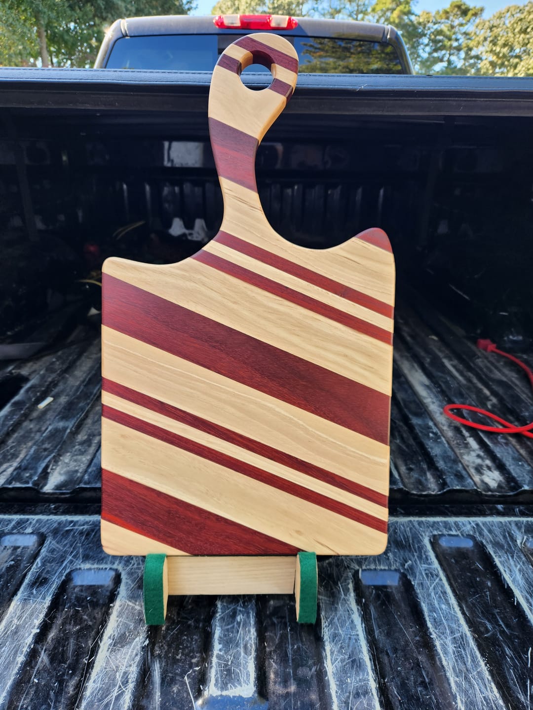Customer photo review of Free Flow Handle Acrylic Router Template