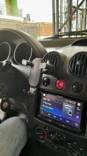 Customer photo review of Air Phone Holder - Soporte de Celular Para Vehículo