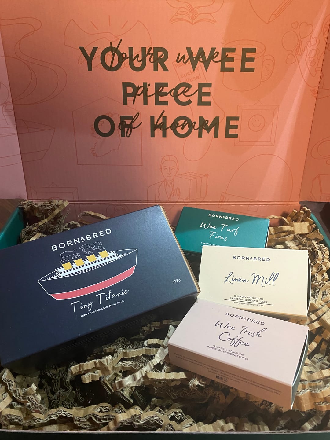 Customer photo review of Wee Turf Fires Incense Match Box
