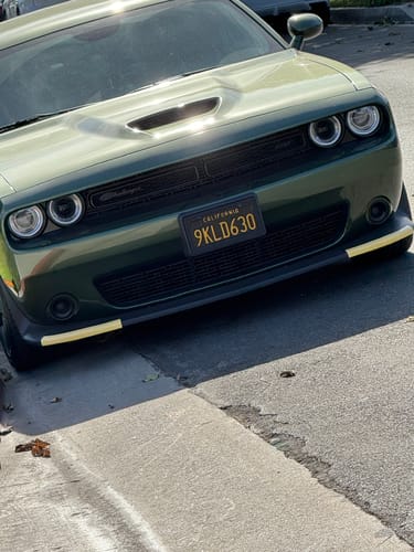 Customer photo review of 1968 CALIFORNIA LICENSE PLATE 6"x12" (156.5mm x 305mm)